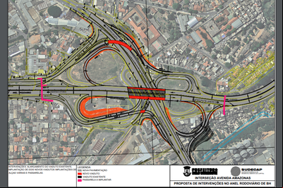 Obras nos viadutos do Anel Rodoviário
